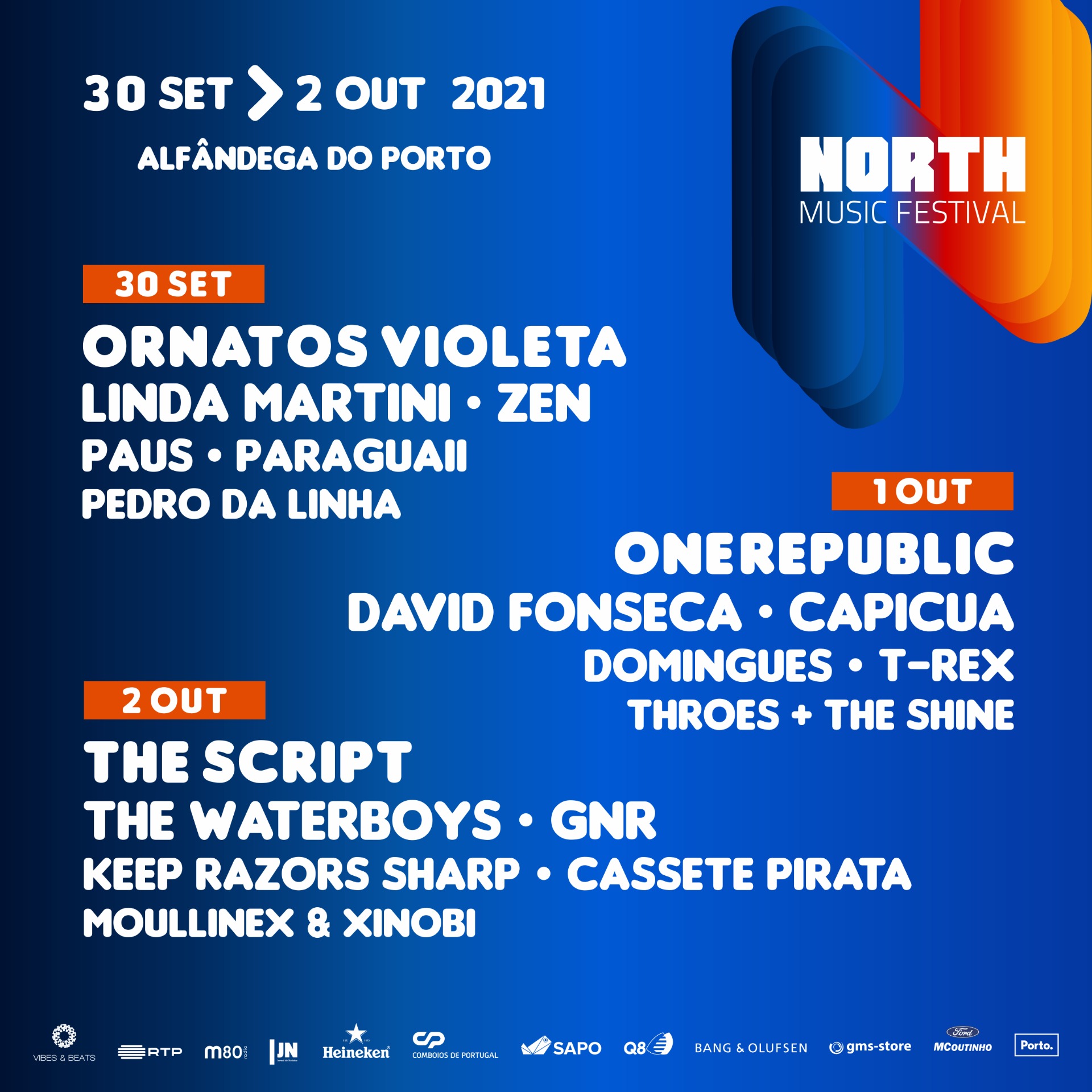 Está fechado o cartaz do North Music Festival Ágora Cultura e Desporto